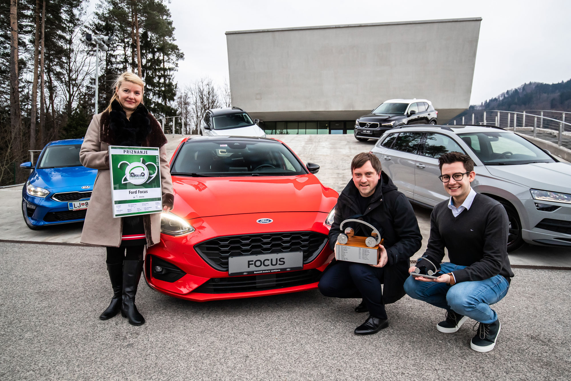 Ford Focus je prejemnik številnih priznanj avtomobilskih strokovnjakov in uporabnikov